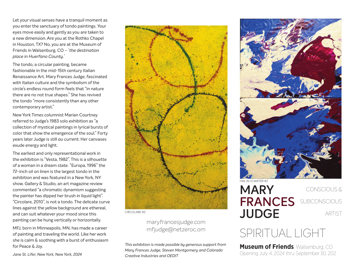 Museum of Friends | Mary Frances Judge